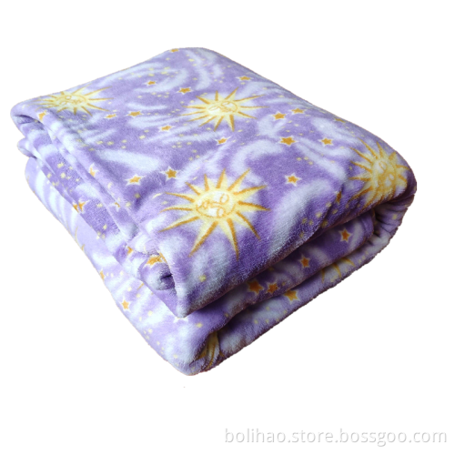 fluffy blanket high quality comfort soft flannel blankets for winter